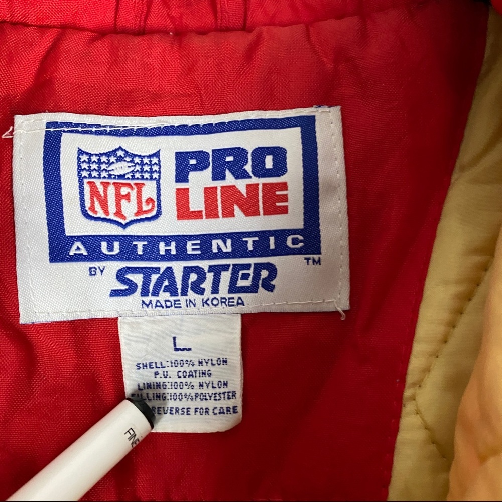 San Francisco 49ers Starter Jacket Vintage Large - Picture 7 of 8